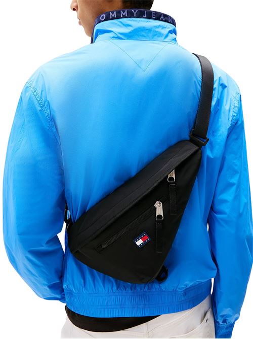 Borsello nero in poliestere Tommy Jeans | AM0AM13392BDS